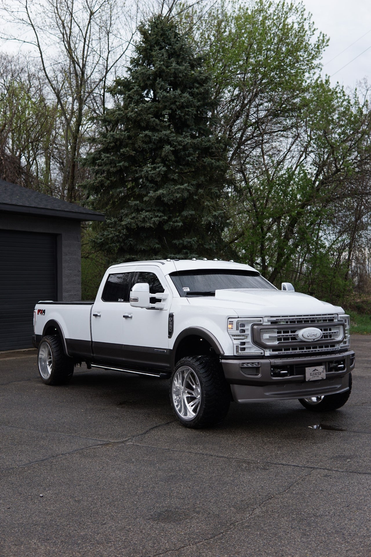 Windshield Drop Sun Visor for 2017-2024 Ford F-250 F-350 F-450