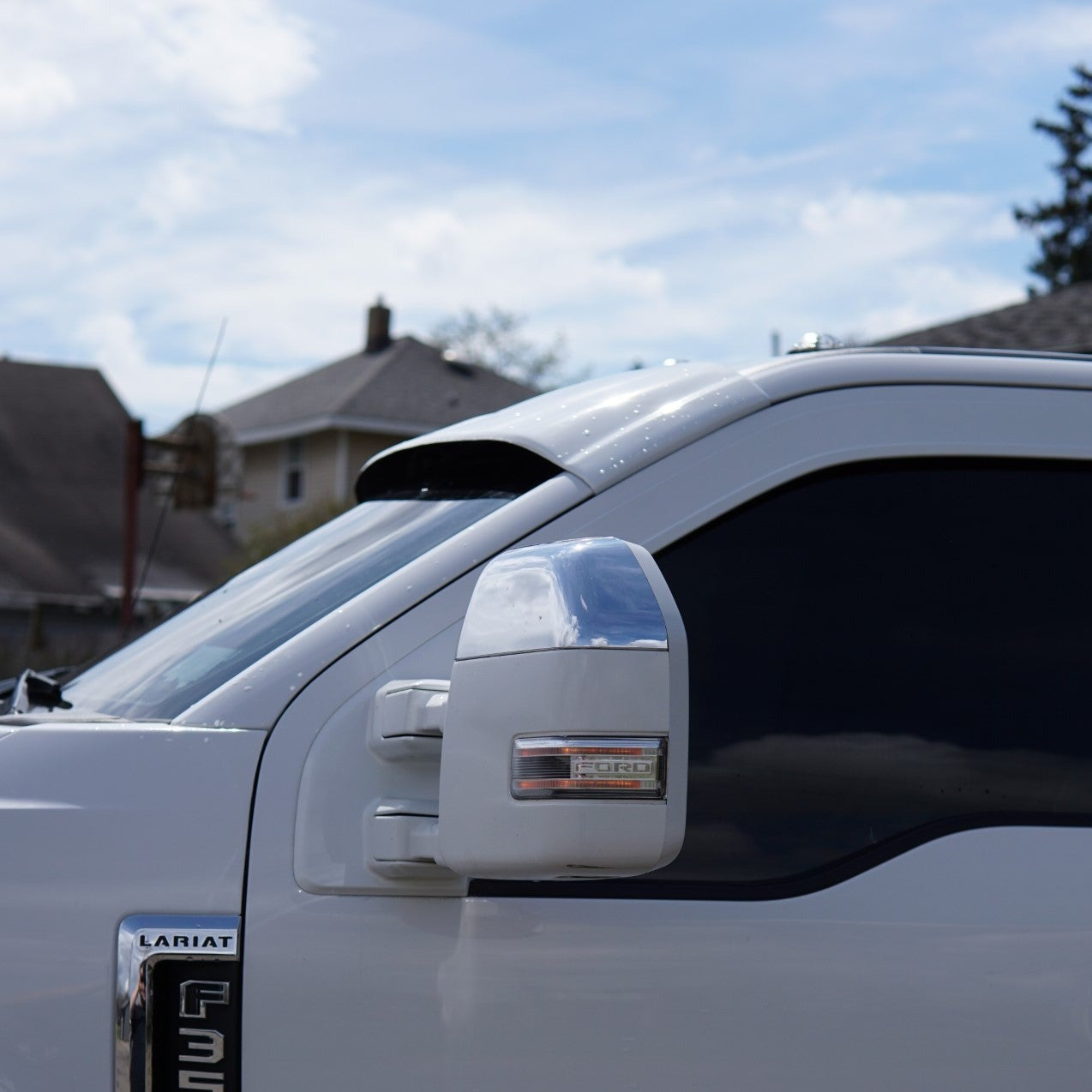 Windshield Drop Sun Visor for 2017-2024 Ford F-250 F-350 F-450