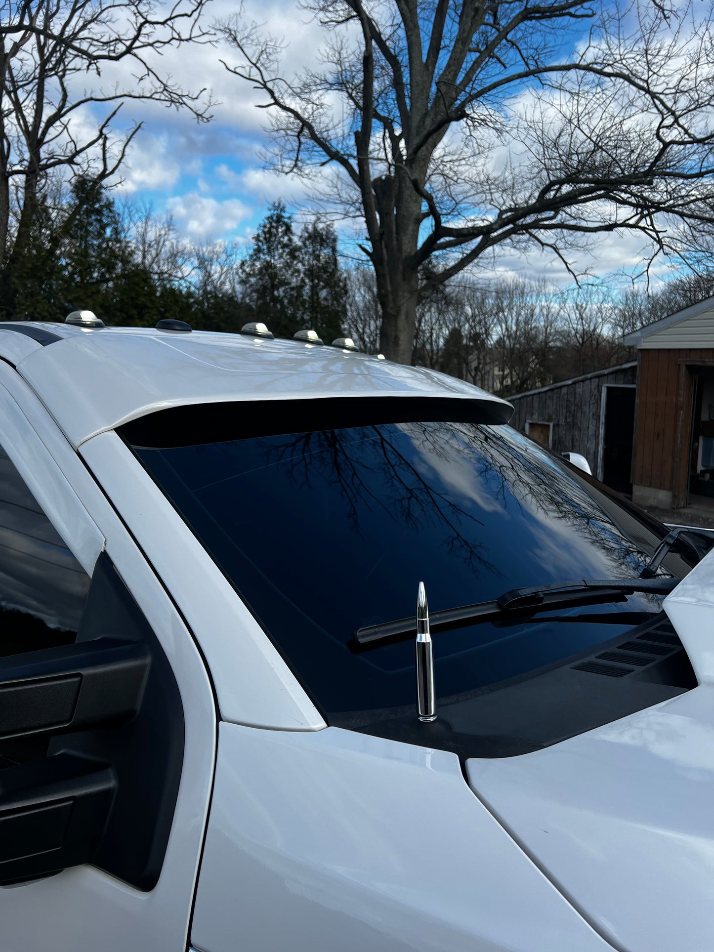 Windshield Drop Sun Visor for 2017-2024 Ford F-250 F-350 F-450