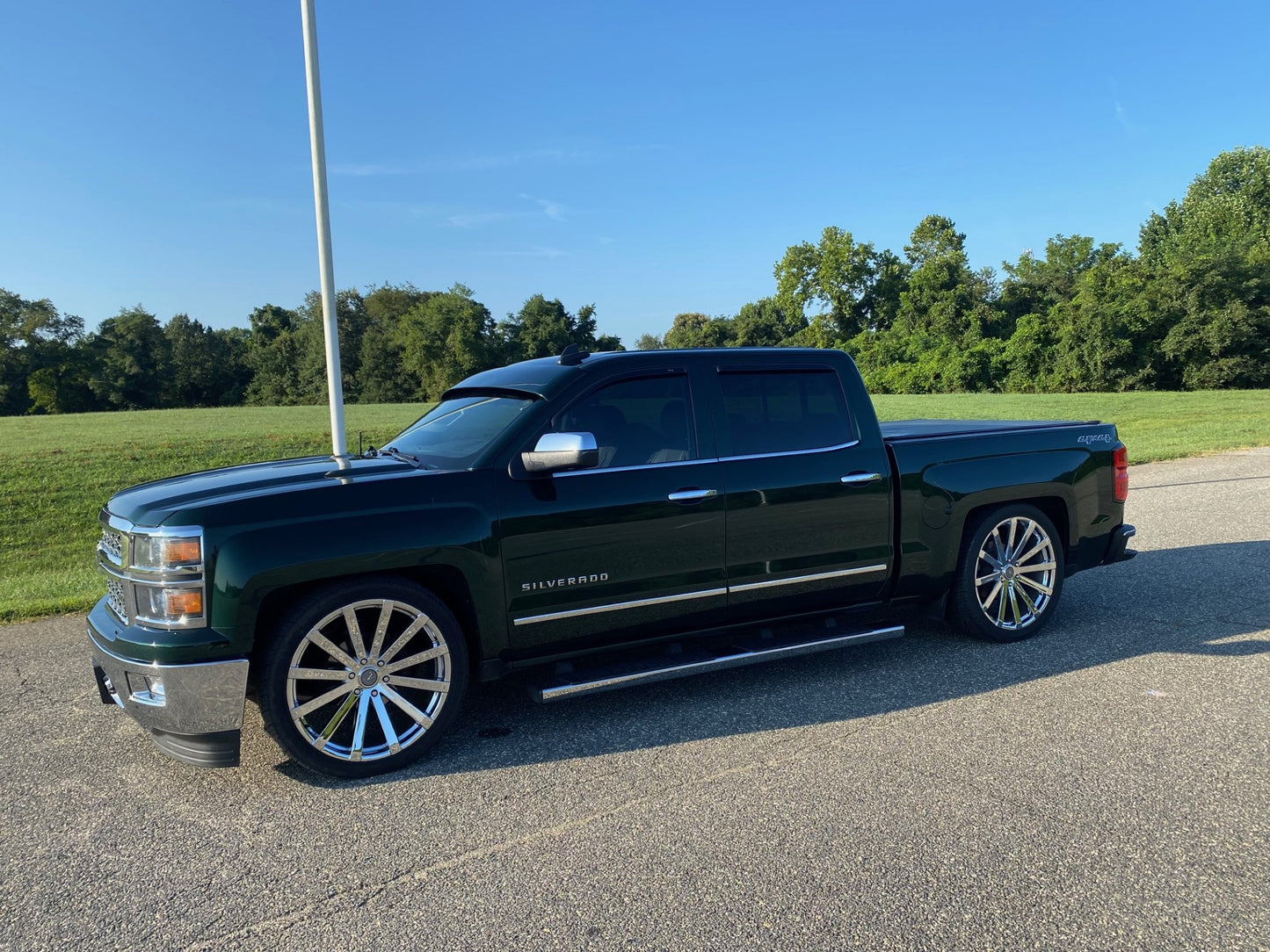 Windshield Drop Sun Visor for 2014-2018 Chevrolet Silverado 1500 2500 3500