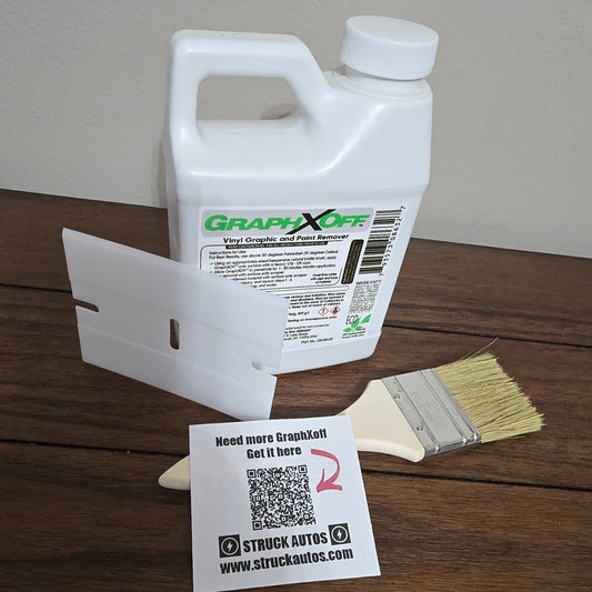 2-16oz Bottles Wood Furniture Paint Remover Strip Gel plus Blade plus Brush BUNDLE